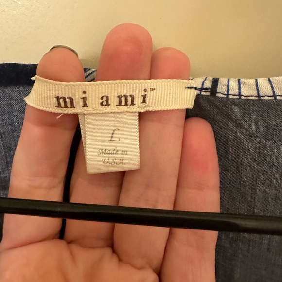 Anthropologie brand Miami size Large Asymmetrical tunic length blouse - Picture 2 of 3